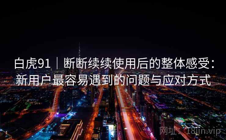 白虎91｜断断续续使用后的整体感受：新用户最容易遇到的问题与应对方式