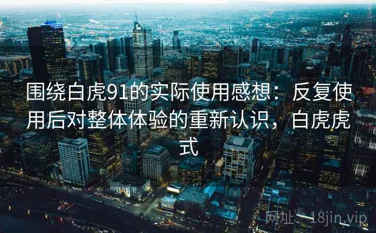 围绕白虎91的实际使用感想:反复使用后对整体体验的重新认识,白虎虎式 围绕白虎91的实际使用感想:反复使用后对整体体验的重新认识,白虎虎式